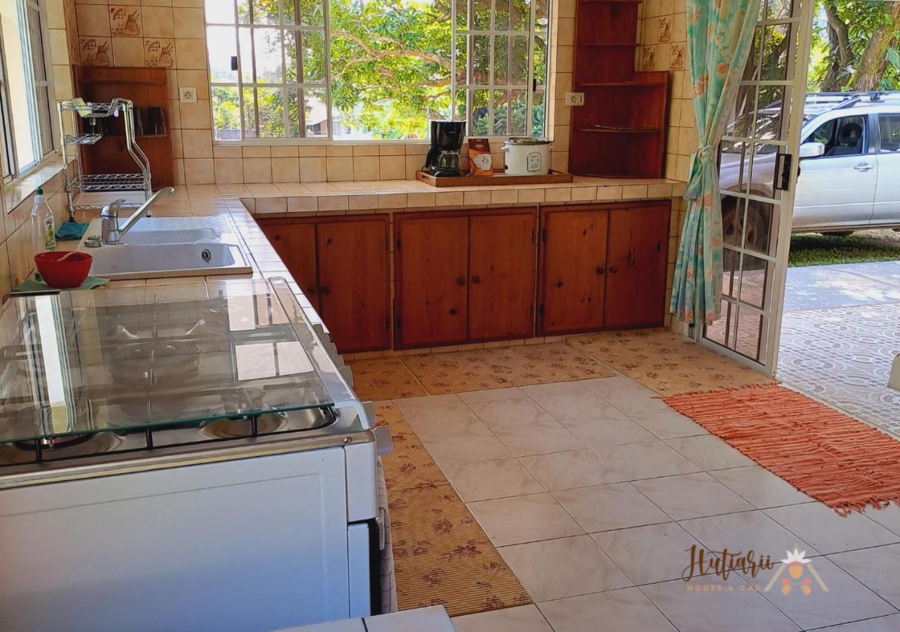 Willa Hutiarii House & Car & Excursions Raiatea Tevaitoa Zewnętrze zdjęcie
