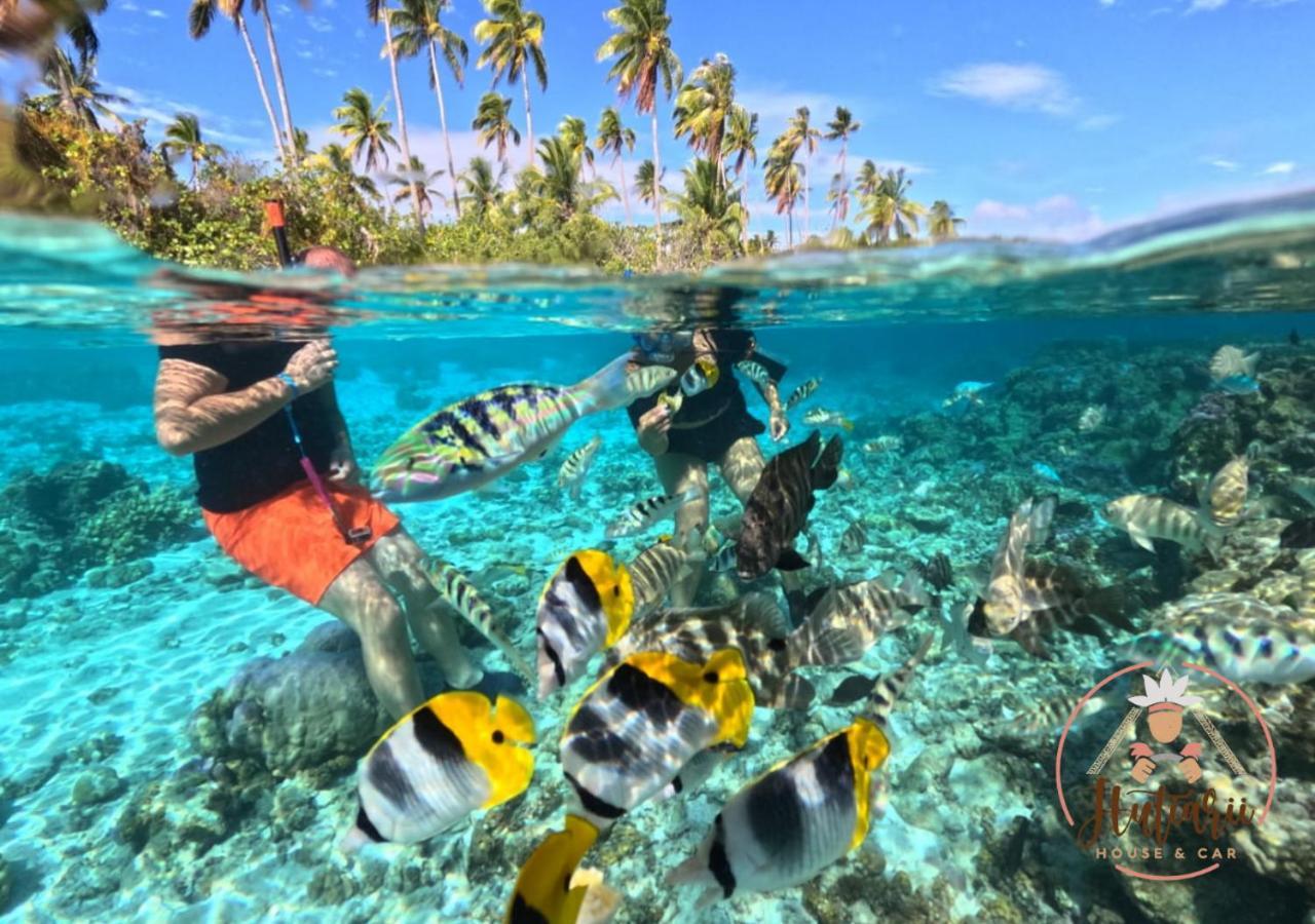 Willa Hutiarii House & Car & Excursions Raiatea Tevaitoa Zewnętrze zdjęcie