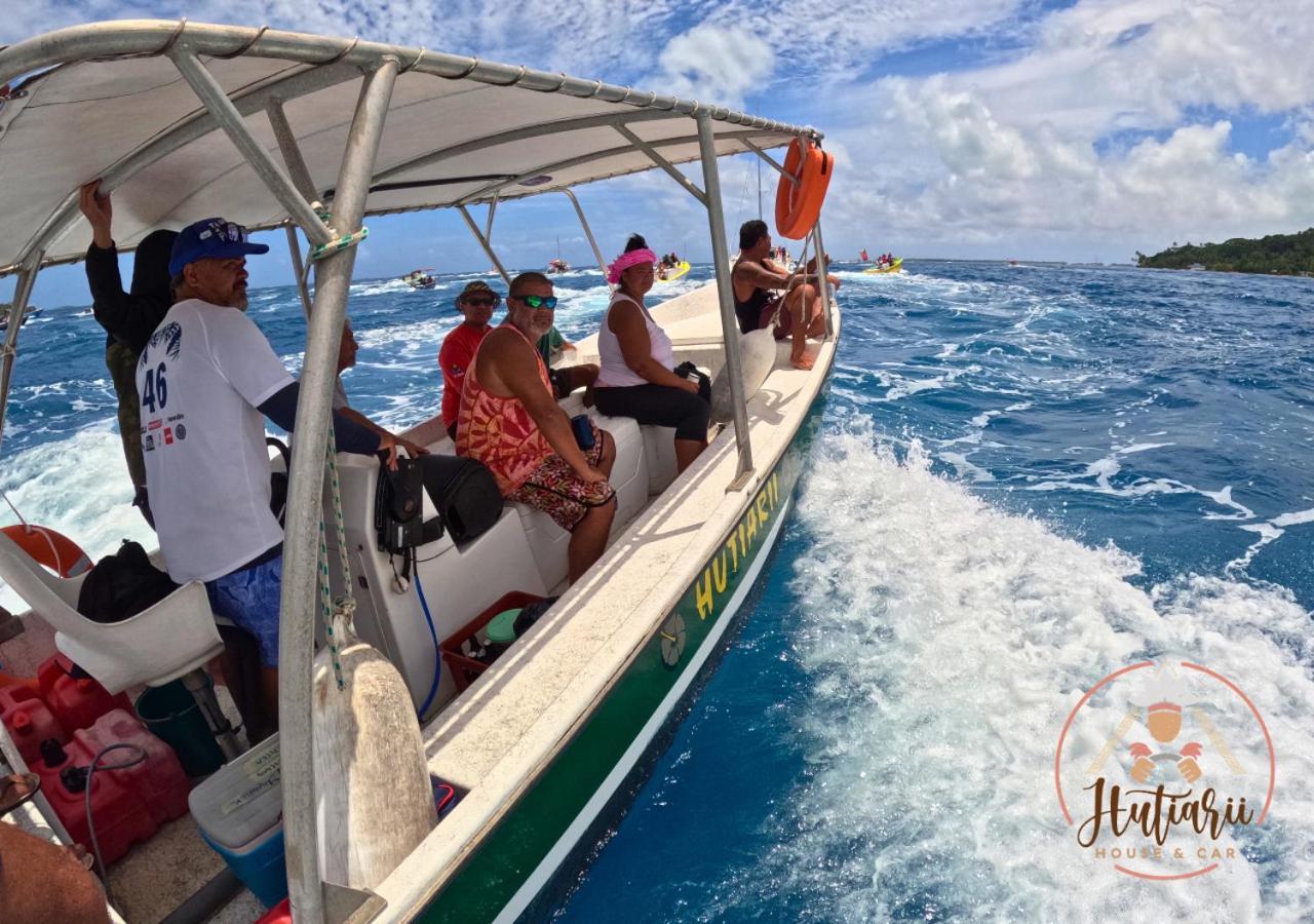 Willa Hutiarii House & Car & Excursions Raiatea Tevaitoa Zewnętrze zdjęcie