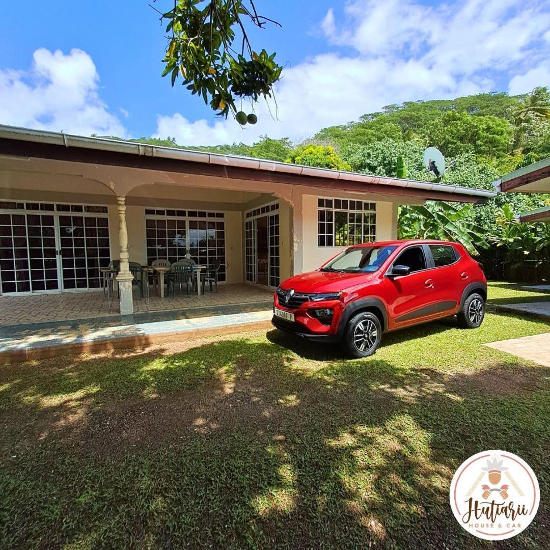 Willa Hutiarii House & Car & Excursions Raiatea Tevaitoa Zewnętrze zdjęcie